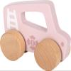small foot Push Car Pink Wood 2-in-1 Gripping Toy and Toy Vehicle, Motor Skills Toy for Babies from 6 Months, 12709 view 1