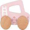 small foot Push Car Pink Wood 2-in-1 Gripping Toy and Toy Vehicle, Motor Skills Toy for Babies from 6 Months, 12709 view 2