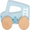 small foot Push Car Blue Wood 2-in-1 Gripping Toy & Toy Vehicle, Motor Skills Toy for Toddlers from 6 Months and up, 12710 view 3