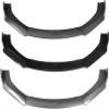 Car Front Bumper Lip Spoiler for Lexus CT ES GS GX is LX NX RC RX UX GS200T GS250 GS350 GS450H, Tuning Body Kit for Cars, Splitter Spoiler Diffuser Accessories,Glossy Black view 4