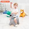 EVERICH TOY Bouncy Dog Hopper Toys for Toddlers, Bouncy Horse Animals, Inflatable Ride on Bouncer Hopping Gifts for Boys Girls 18 Months 2 3 4 5 6 Years Old view 2
