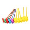 BRIGHTFUFU Spoon Relay Race Toys 10 Sets of Wooden Spoon Ball Game Balance Game Training Tool for Boys and Girls view 1