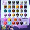170PCS Magnetic Blocks,1" Light Up Magnetic Building Blocks, Magnets Cubes for Kids to Build 3D Dark Castle Stacking Toddler Set,SETM Sensory Toys for Kids 3+ Ages Boys Girls Christmas Birthday Gifts view 3