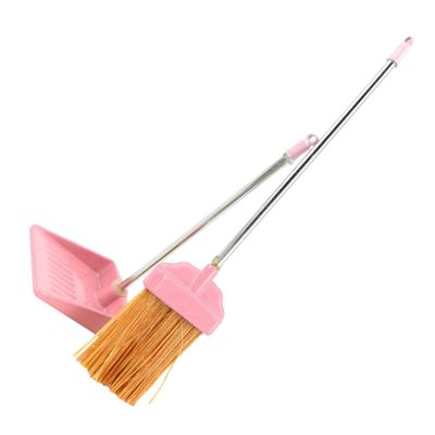 Cabilock Miniature Brooms for Crafts Mini Dustpan and Brush Doll House Miniatures Items