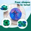 4 Pcs 3D Printed Gear Ball Gear Sphere Fidget Toy, Steampunk Whirling Wonder Fidget Gear Ball Stress Anxiety Relaxing Fidgets Toys for Office and Home Christmas Stocking Stuffers Party Favors Gift view 3