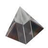 Homoyoyo Optical Glass Pyramid Prism for Light Refraction Rainbow Creation and Meditation Desk Ornament for Home Decor and Science Experiments view 1