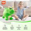 EVERICH TOY Bouncy Horse Dinosaur Toys, Inflatable Bouncing Animal Hopping Toys, Outdoor Indoor Ride on Bouncer, Boys Girls Birthday Gift for 18 Month 2 3 4 5 6 Year Old Kid- Plush Dinosaur Toy view 4