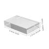 Alipis Physics Experiments Glass Prism Rectangular Decorative Prism for Educational Crystals view 2