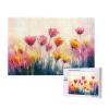 Vextrovia Abstract styless Painting Artwork,Spring Blooming Flowers, Puzzles for Adults 1000 Pieces, Home Decor,Party Brainstorming,Challenge to Relieve Work and Stress, Delighting Body and Mind view 2