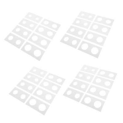 Angoily 400pcs Holder Cardboard Holders for Collecting Various Lightweight Storage
