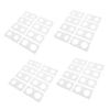 Angoily 400pcs Holder Cardboard Holders for Collecting Various Lightweight Storage view 1