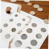 Angoily 400pcs Holder Cardboard Holders for Collecting Various Lightweight Storage view 2