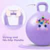 PlayZap Hopper Balls for Kids 6-12, 20 Inches Bouncy Ball with Handle, 20" Inflatable Bouncing Hopper, 50cm Jumping Toys, Garden Hopping Toys Girls Boys Gifts view 3