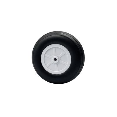 2PCS RC Airplane Foam Wheel Light Sponge Tire with Plastic Hub for RC Airplane Plane Helicopter DIY Model Toy Plane Wheel Replacement Parts (3 Inch)