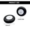 2PCS RC Airplane Foam Wheel Light Sponge Tire with Plastic Hub for RC Airplane Plane Helicopter DIY Model Toy Plane Wheel Replacement Parts (3 Inch) view 3
