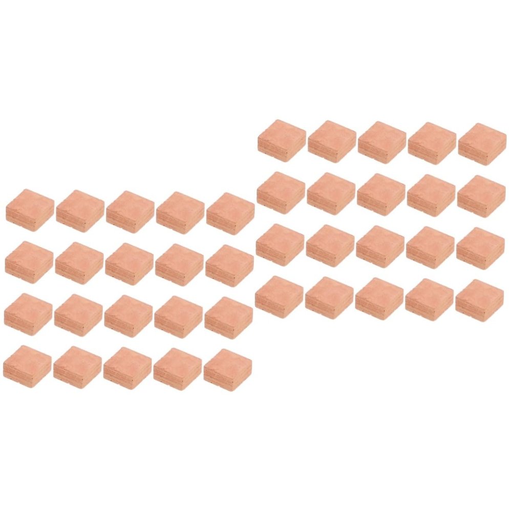 BESPORTBLE 40pcs Miniature Wall Bricks Clay Air Dry Diorama Materials Boys and Girls DIY Decor