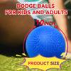 FATEUAER 10 Inch Kickball Set, Dodgeballs 2 Pack, Playground Balls Gift view 3