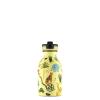 24 bottles Kids Jungle Friends Borraccia ermetica in acciaio p Bambini con Cannuccia view 1