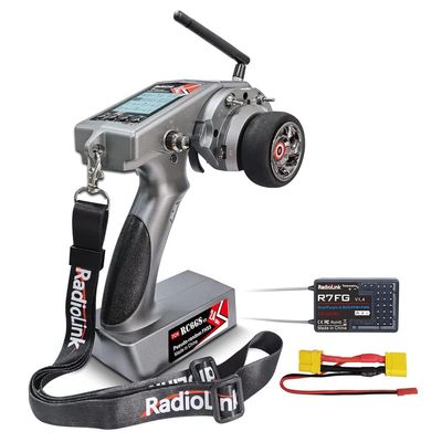 RadioLink RC6GS V3 2.4G 7CH Radio Transmitte R7FG Receiver Gyro RC Car Boat