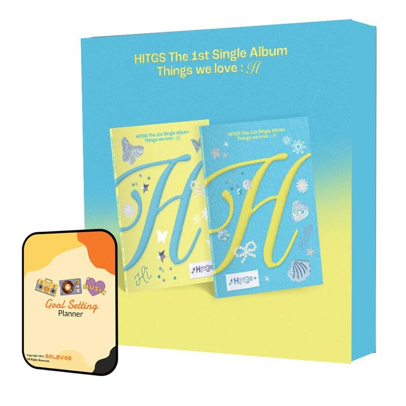 HITGS Things we love : H Album [Random ver.]+Pre Order Benefits+BolsVos Exclusive K-POP Inspired Digital Merches
