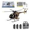 Actualia 1/28 RC Helicopter for Adults, RC ERA C189 MD500 Little Bird Aircraft Model, 2.4G 4CH Single-Rotor Remote Control Helicopter with One-Key Takeoff/Landing view 1