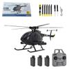Actualia 1/28 RC Helicopter for Adults, RC ERA C189 MD500 Little Bird Aircraft Model, 2.4G 4CH Single-Rotor Remote Control Helicopter with One-Key Takeoff/Landing view 1