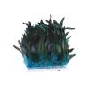 1Meter Natural White Chicken Feathers Trim Fringe 10-15cm Rooster Feather Ribbon for Festival&Party Clothing Decoration Craft(Lake blue) view 1