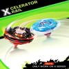 DEZAWRTY X Stadium Large Battle Set, 6 Spinning Tops, 2 Launchers and 1 Xtreme Arena with X-Celeration Rail, Blade Battling Game view 2