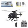 Actualia 1/28 RC Helicopter for Adults, RC ERA C189 MD500 Little Bird Aircraft Model, 2.4G 4CH Single-Rotor Remote Control Helicopter with One-Key Takeoff/Landing view 1