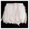 2M/5M/10M white goose feather border width 15-20cm goose feather ribbon dyed clothing party DIY craft dress sewing accessories(MINT GREEN,2m) view 2