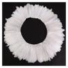 2M/5M/10M white goose feather border width 15-20cm goose feather ribbon dyed clothing party DIY craft dress sewing accessories(MINT GREEN,2m) view 3