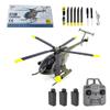 Actualia 1/28 RC Helicopter for Adults, RC ERA C189 MD500 Little Bird Aircraft Model, 2.4G 4CH Single-Rotor Remote Control Helicopter with One-Key Takeoff/Landing view 1