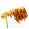 1meter Saddle Pheasant Feathers Trim Fringe Chicken Rooster plume Decoration Wedding Sewing Clothing Jewelry Making Pluma10-15cm(Red feathers) view 3