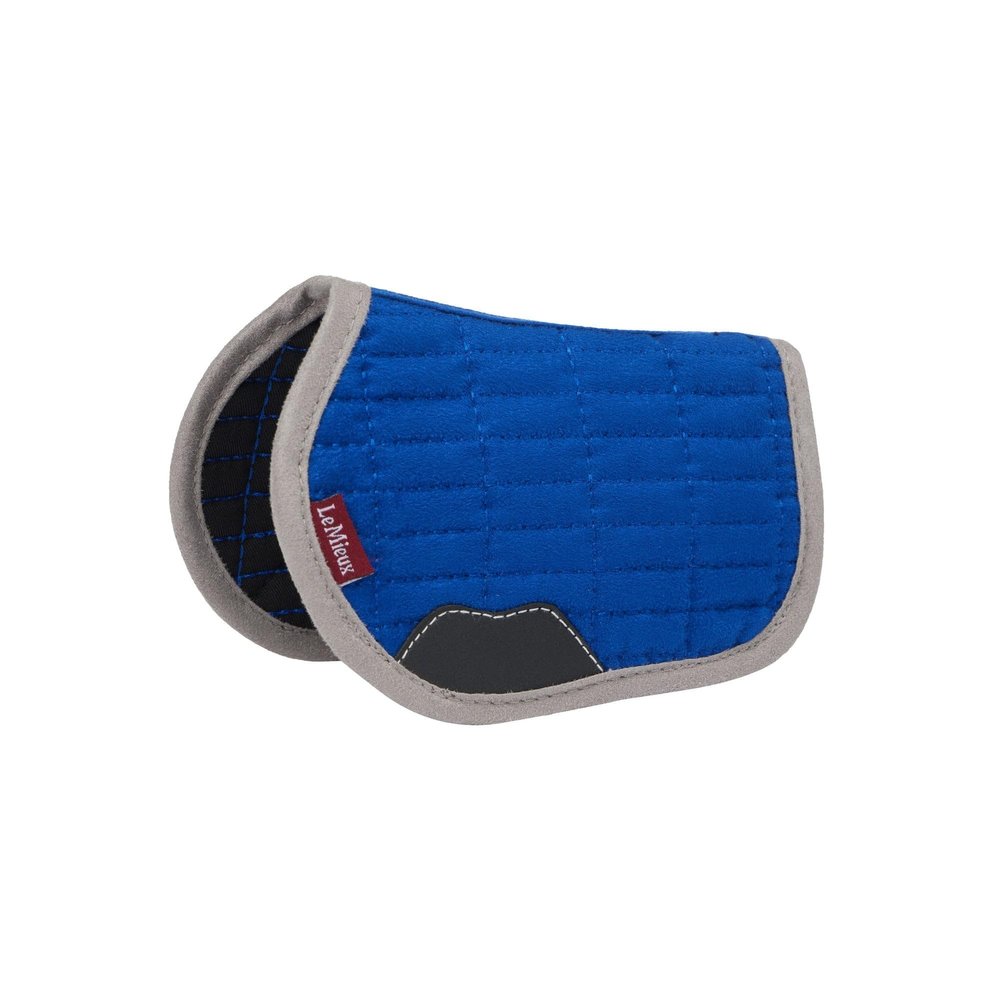 LeMieux Toy Pony Jump Saddle Pad for Toy Pony - Soft Suede & Cotton Lining - Suitable for Ages 3 Years + - Gift for Kids - Benetton Blue