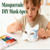 6pcs Cat Mask, Blank White Paper Masks Unpainted Animal Half Facemasks DIY Paint Masquerade Costume Prop Mask for Carnival Cosplay Dance Party Favors view 3