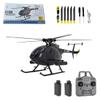 Actualia 1/28 RC Helicopter for Adults, RC ERA C189 MD500 Little Bird Aircraft Model, 2.4G 4CH Single-Rotor Remote Control Helicopter with One-Key Takeoff/Landing view 1