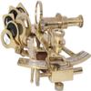 5-Inch Solid Brass Sextant Ship Navigation Astrolabe Instrument for Collectors and Enthusiasts  Elegant Brass Craftsmanship Nautical Gift view 4
