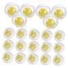 Angoily 50pcs Bell Rattle Balls Inserts for Toys Pet and Puppet Bright Colors Handmade Chewing Balls view 1