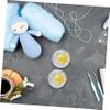 Angoily 50pcs Bell Rattle Balls Inserts for Toys Pet and Puppet Bright Colors Handmade Chewing Balls view 4