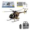 Actualia 1/28 RC Helicopter for Adults, RC ERA C189 MD500 Little Bird Aircraft Model, 2.4G 4CH Single-Rotor Remote Control Helicopter with One-Key Takeoff/Landing view 1