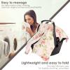 Baby Car Seat Cover Cotton Infant Car Seat Cover Comfortable Breathable Stroller Protector Safe Protective for Outdoor view 2