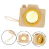 DECHOUS Wooden Kaleidoscope Camera Toy for Boys and Girls Educational Miniature Camera for Recognition and Imagination Development for Ages for Birthdays and Holidays view 4
