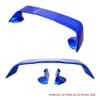 AEDNX X Evo Style Trunk Spoiler Painted D06 Blue Rear Upper ABS for Mitsubishi for Lancer 2008-2017 3pc -MEVO103A 217-0573 view 2