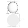 Artibetter 100sets Button Maker Supplies Badge Parts Protective Films Complete Round Badge Making Kit Includes Shells for Craft Projects view 2