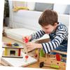ORFOFE 2sets Boys and Girls Beating Ball Toy Wooden Knocking Toy Boy Girl Hammer Peg Hand-Eye Coordination Safe for and view 3