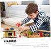 ORFOFE 2sets Boys and Girls Beating Ball Toy Wooden Knocking Toy Boy Girl Hammer Peg Hand-Eye Coordination Safe for and view 4
