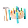 DECHOUS 3sets Nailing Boys and Girls Toy Pounding Hammer and Peg Toy Educational Learning view 3