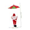 KONTONTY Creative Santa Claus Parachute Fun Christmas Doll Present for Hanging Pendant for Holiday Decoration for Home Office and Festive Cheer view 2
