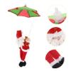 KONTONTY Creative Santa Claus Parachute Fun Christmas Doll Present for Hanging Pendant for Holiday Decoration for Home Office and Festive Cheer view 4