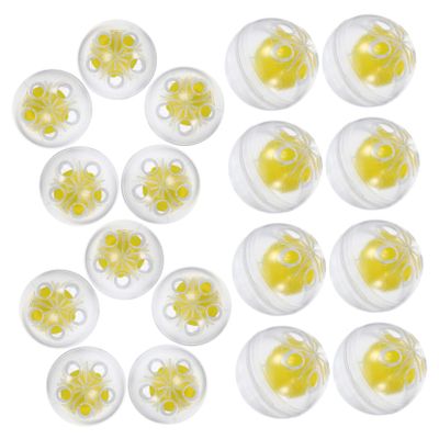 Angoily 50pcs Rattle Inserts for Doll Toys Engaging Pet Rattle Insert for Crafts for Sensory Development and